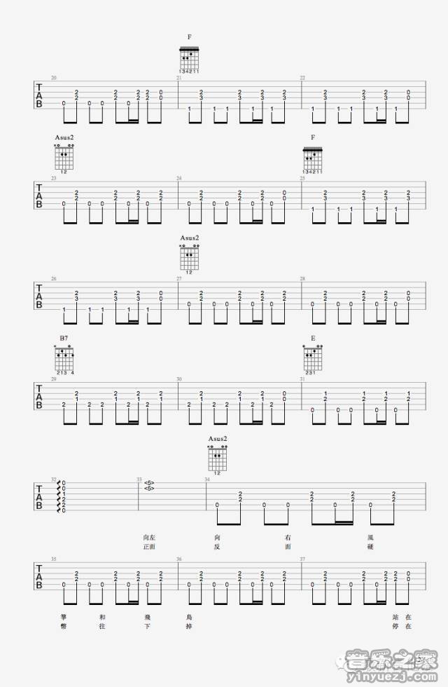 2张玮玮/郭龙《雾都孤儿》吉他谱